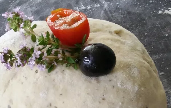 Pâte à Pizza Olives, Origan & Fleurs de Thym