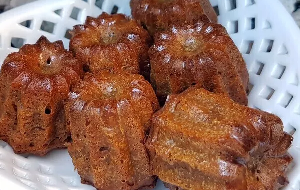 Mini cannelés au sucre complet Muscovado (sans repos)