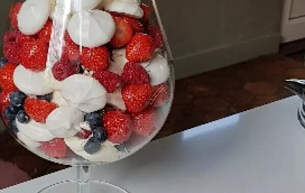 Pavlova en vase