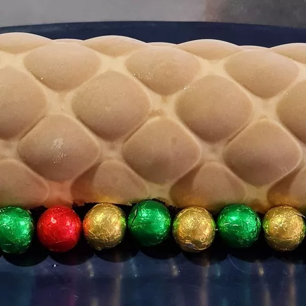 Bûche entremet aux spéculoos
