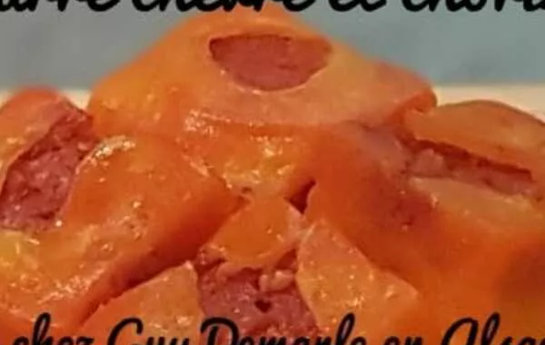 Carré chèvre et chorizo