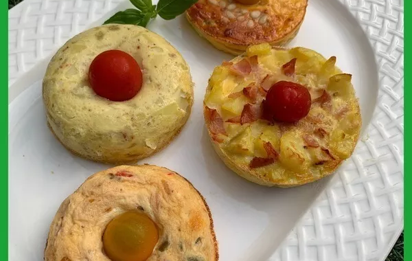 Duo de donuts salés