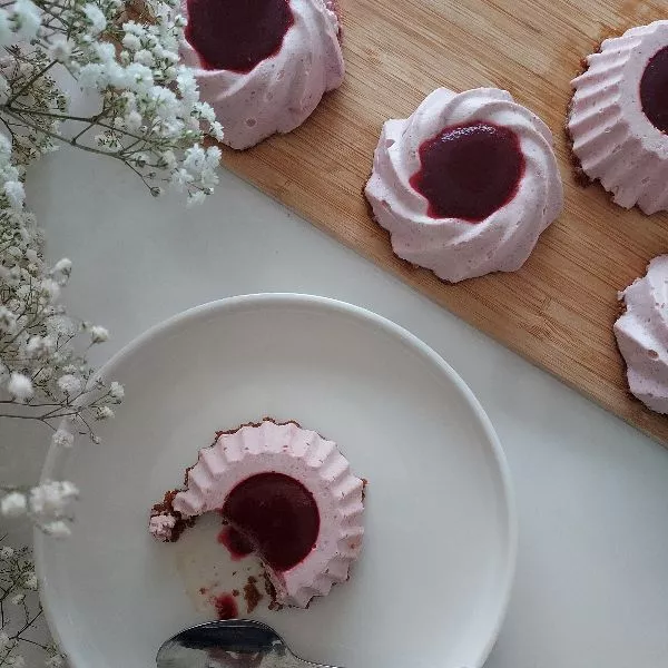 Cheesecake griottes et spéculos