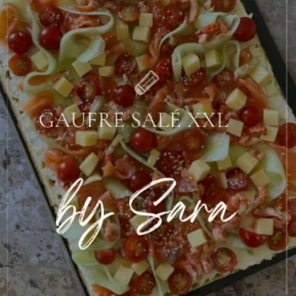 Gaufre salée XXL