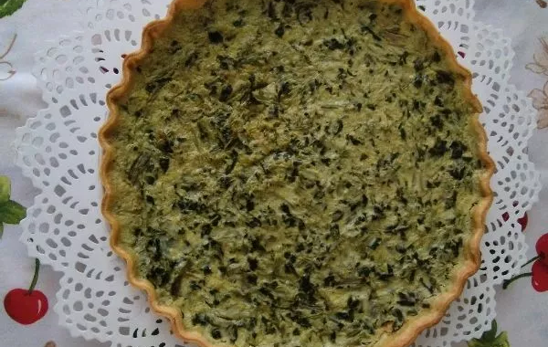 Tarte blettes cheddar