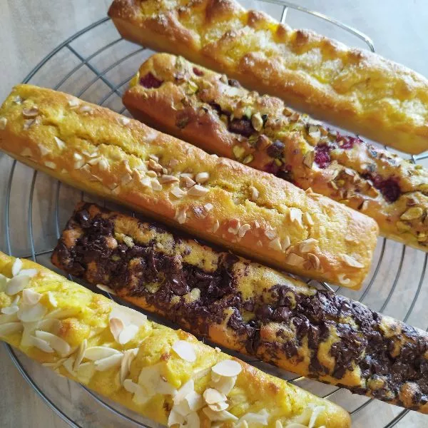 5 cakes sucrés 