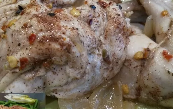Coquelet vapeur sauce à la biere
