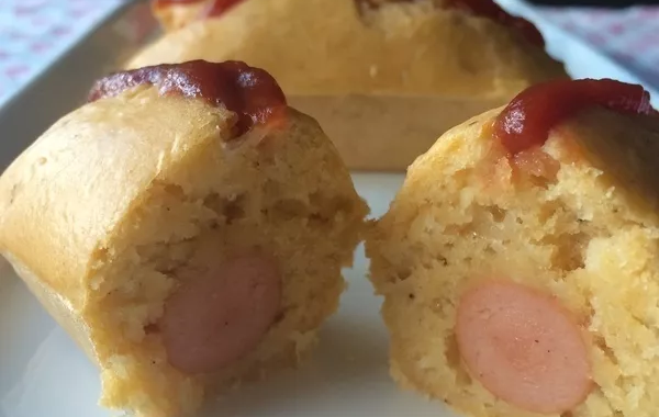 Mini-cakes façon hot dog
