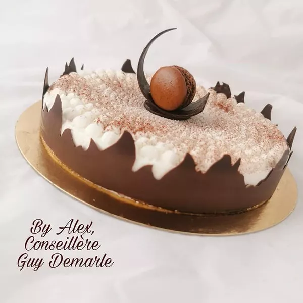 Entremet coco praliné