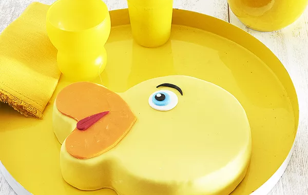 Gâteau au chocolat et à la banane