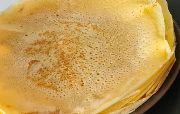 Pâte à crêpes légère