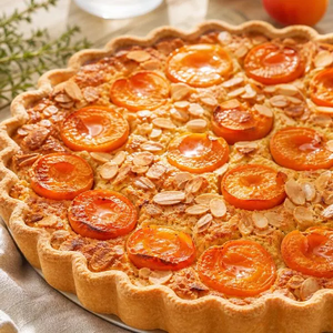 Tarte amandine aux abricots