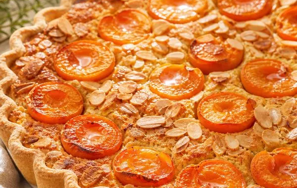 Tarte amandine aux abricots
