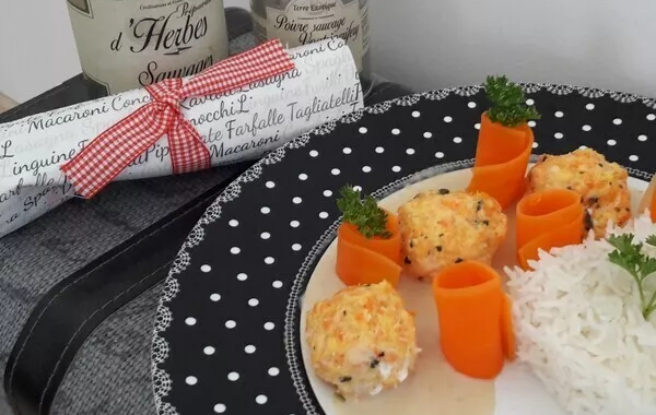 BOULETTES DE CABILLAUD SAUCE COCO