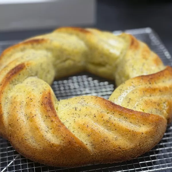 Couronne au citron et au pavot 