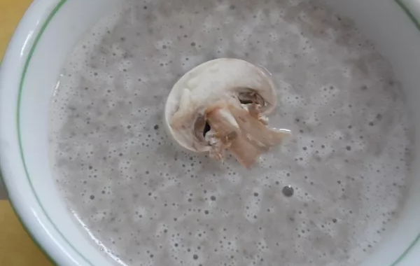 Crème de champignons