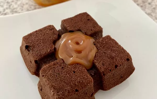 Carrés brownies aux noix