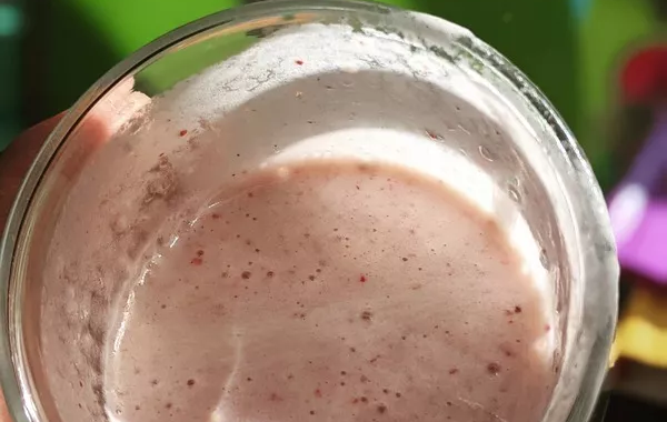 Smoothie fraise et banane