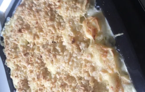 Lasagnes de panais aux poireaux et noisettes
