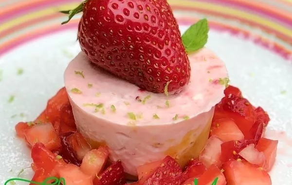 Mini-cheesecakes aux fraises sans four