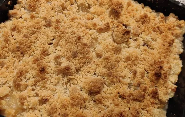Crumble pommes/poires