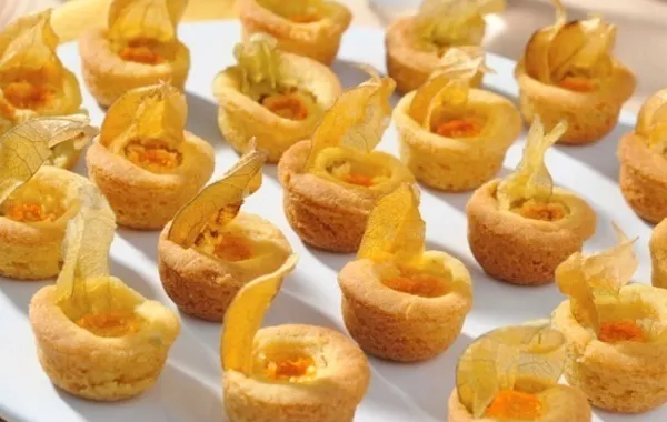 Bouchons sablés physalis