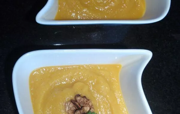 Velouté de céleri rave et de carotte