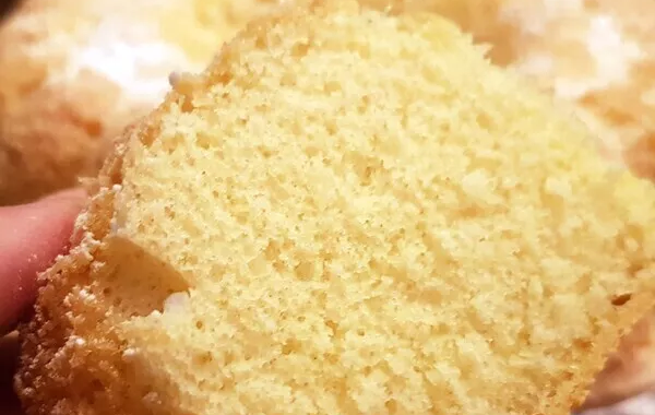 Gâteau de Savoie de Madeleine (sans robot)