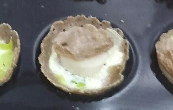 Mini-galette poireau St Jacques