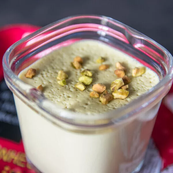 Crème dessert pistache