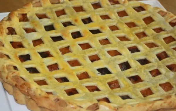 Tarte arabesque à la viande hachée