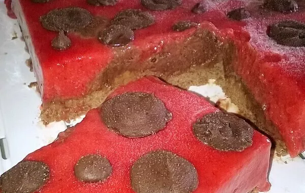 Entremet Fraise(La coccinelle)