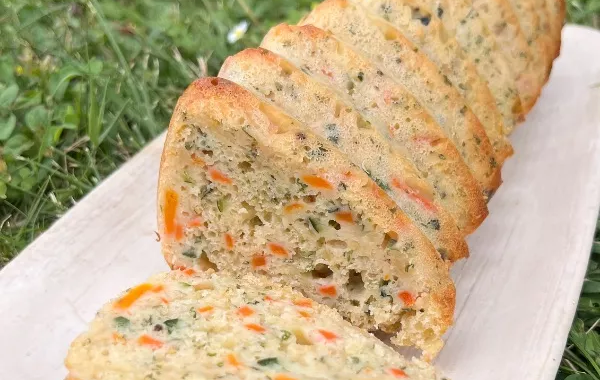 CAKE LEGUMES BASILIC RICOTTA