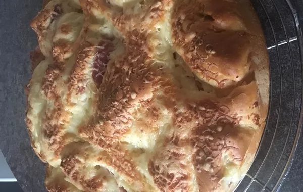 Chinois jambon béchamel gruyère