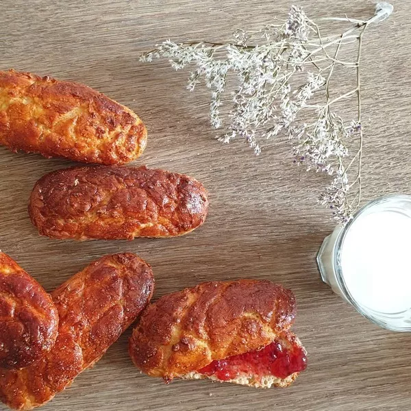 Pain au lait sans gluten