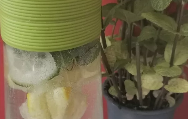 Boisson detox menthe/concombre/citron
