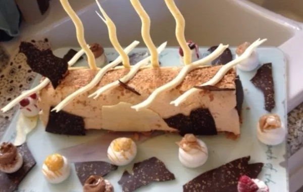 Buche au Caramel au beurre salé