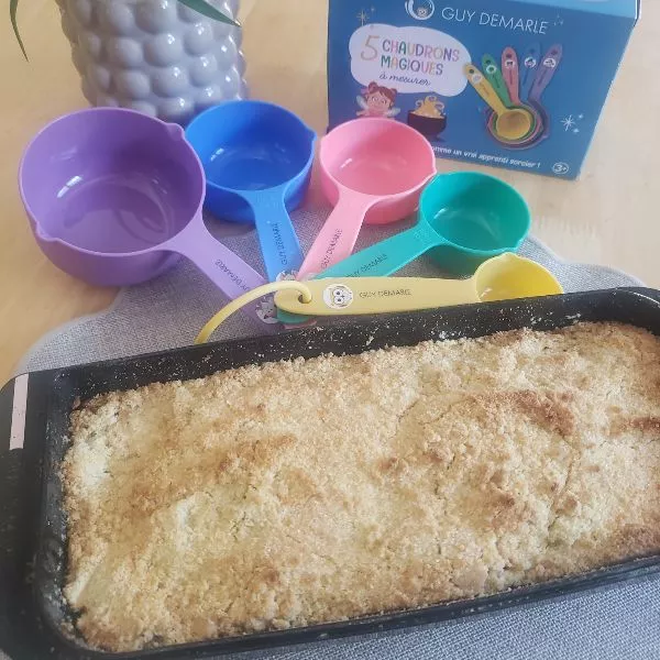 Crumble Enchanté Pomme & Rhubarbe