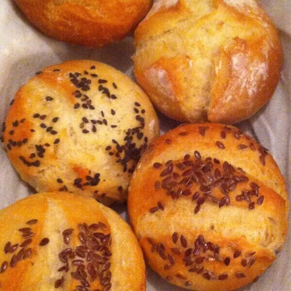 Petits pains ronds aux graines