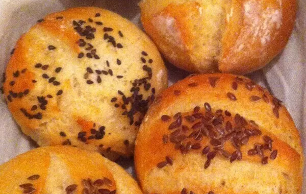 Petits pains ronds aux graines
