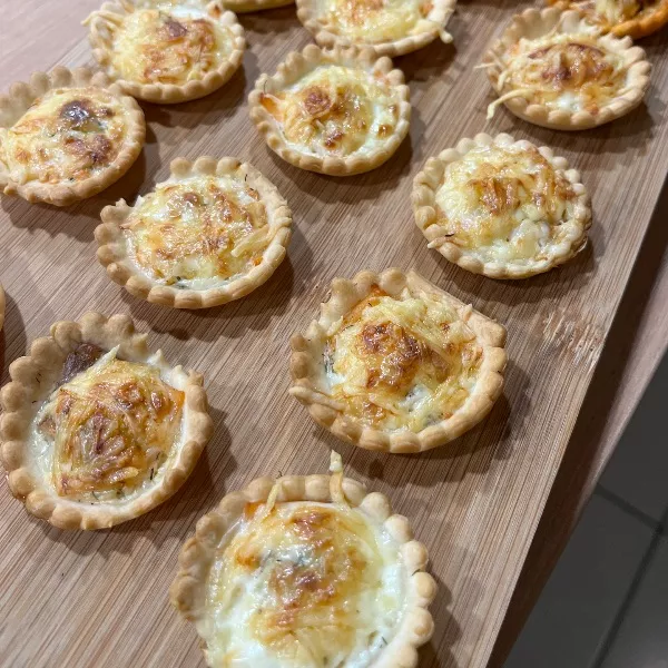 Tartelettes saumon
