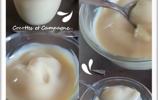 Crème onctueuse à la vanille