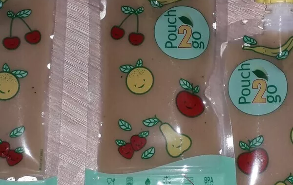 Comptes pommes-bananes à boire pour gourdes réutilisables