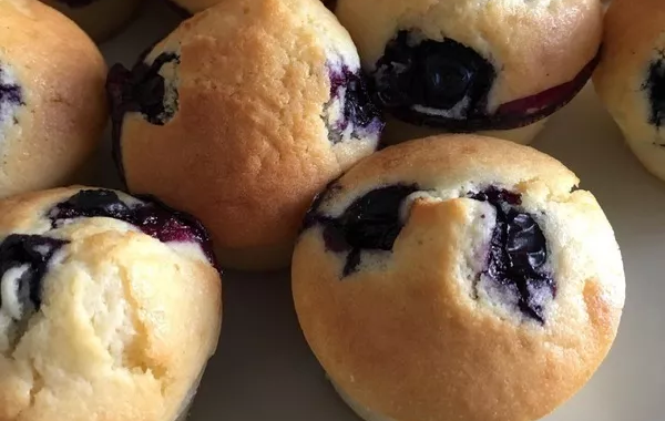 Muffins myrtilles