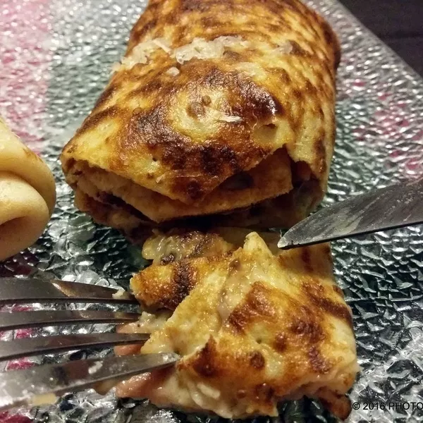 Crêpes farcies aux épices