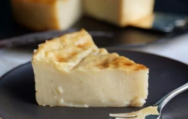 Flan à la vanille sans pâte