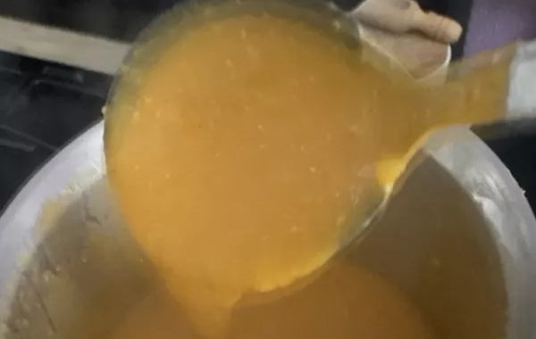 Soupe de lentilles corail turc