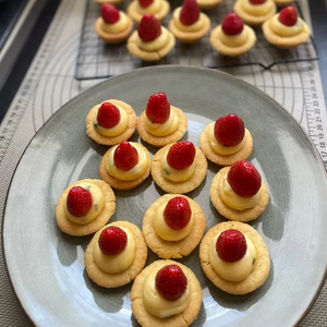 Mini tartelettes citron fraise 🍓 