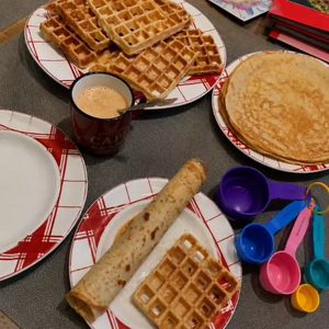 Crêpes et Gaufres avec les chaudrons magiques Guy Demarle