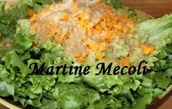 Salade vitaminée pomme mimolette